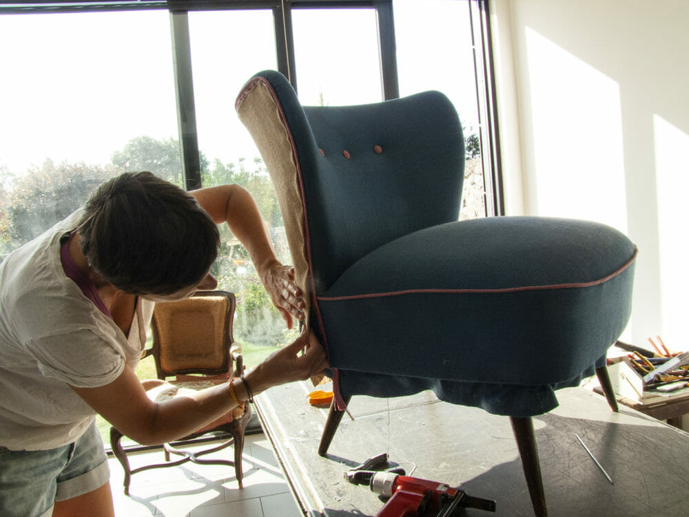 artisan de son job - atelier de garnissage