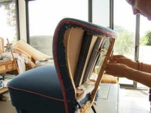 artisan de son job - atelier de garnissage